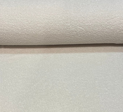 Tissu Teddy Plush écru