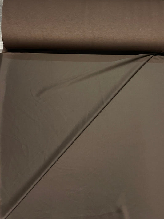 Tissu murmures d’oreiller brun chocolat