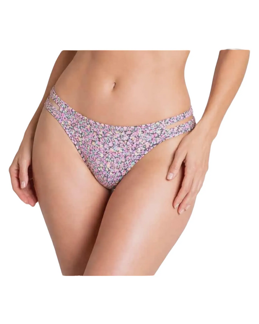 Bas de maillot fleuri - Mandarine & Co.