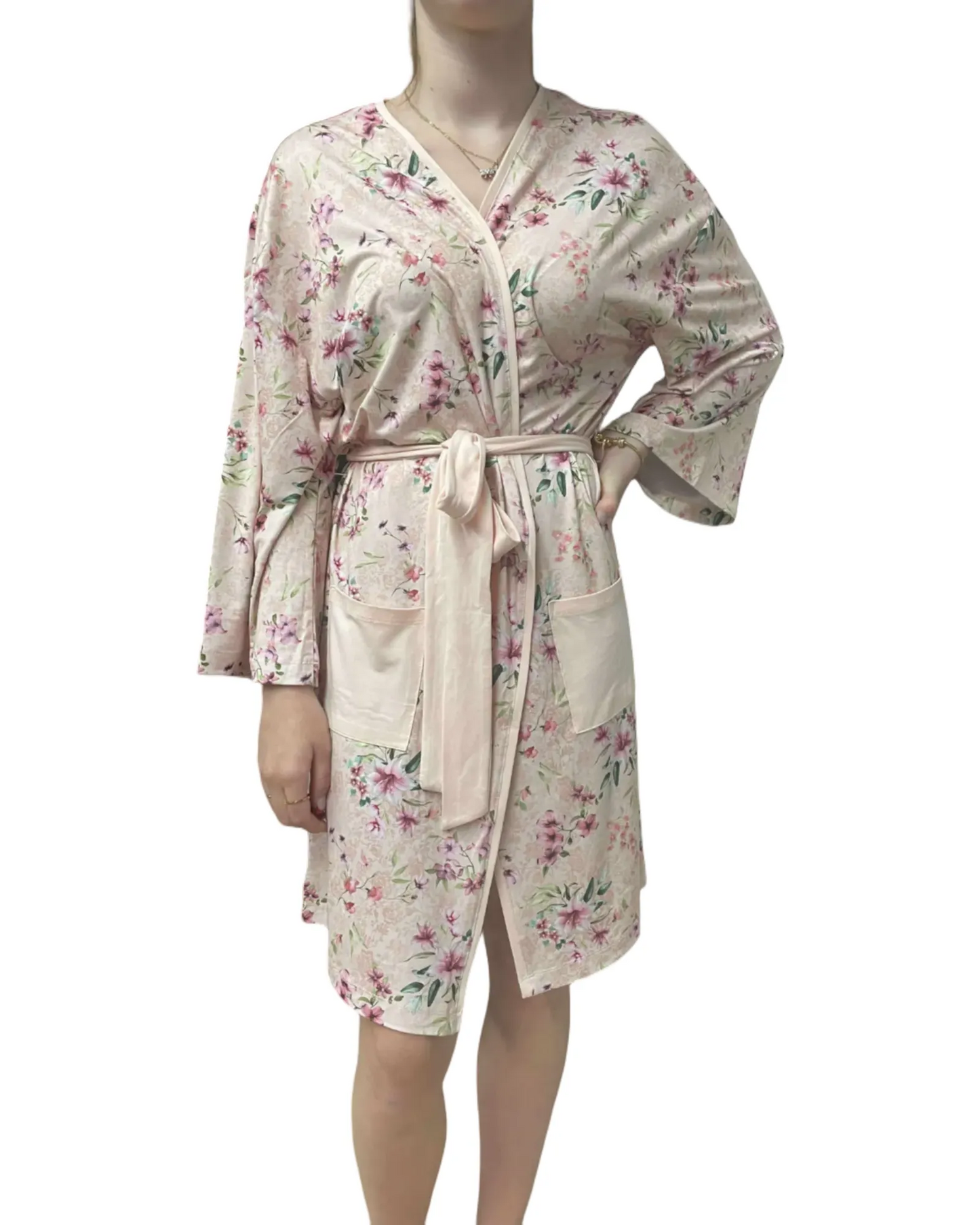 Robe de chambre fleurie - MOSAIIC