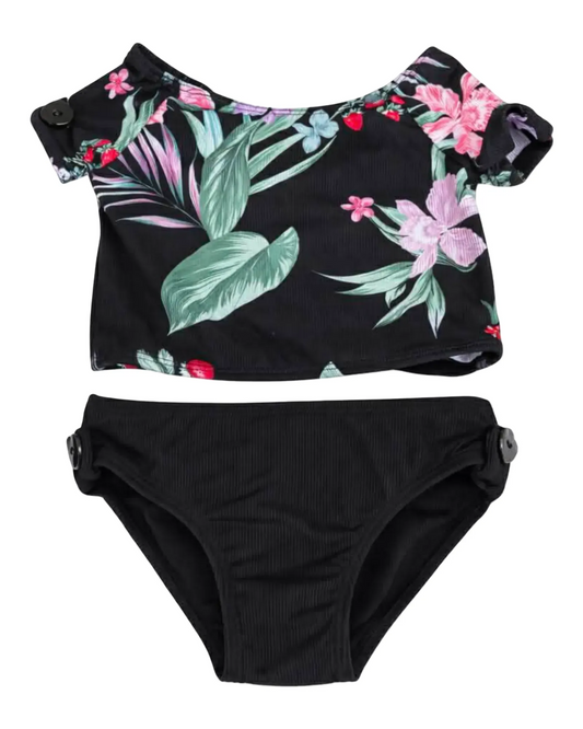 Maillot 2 pièces noir - Mandarine & Co.