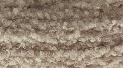 Tissu Teddy Plush écru