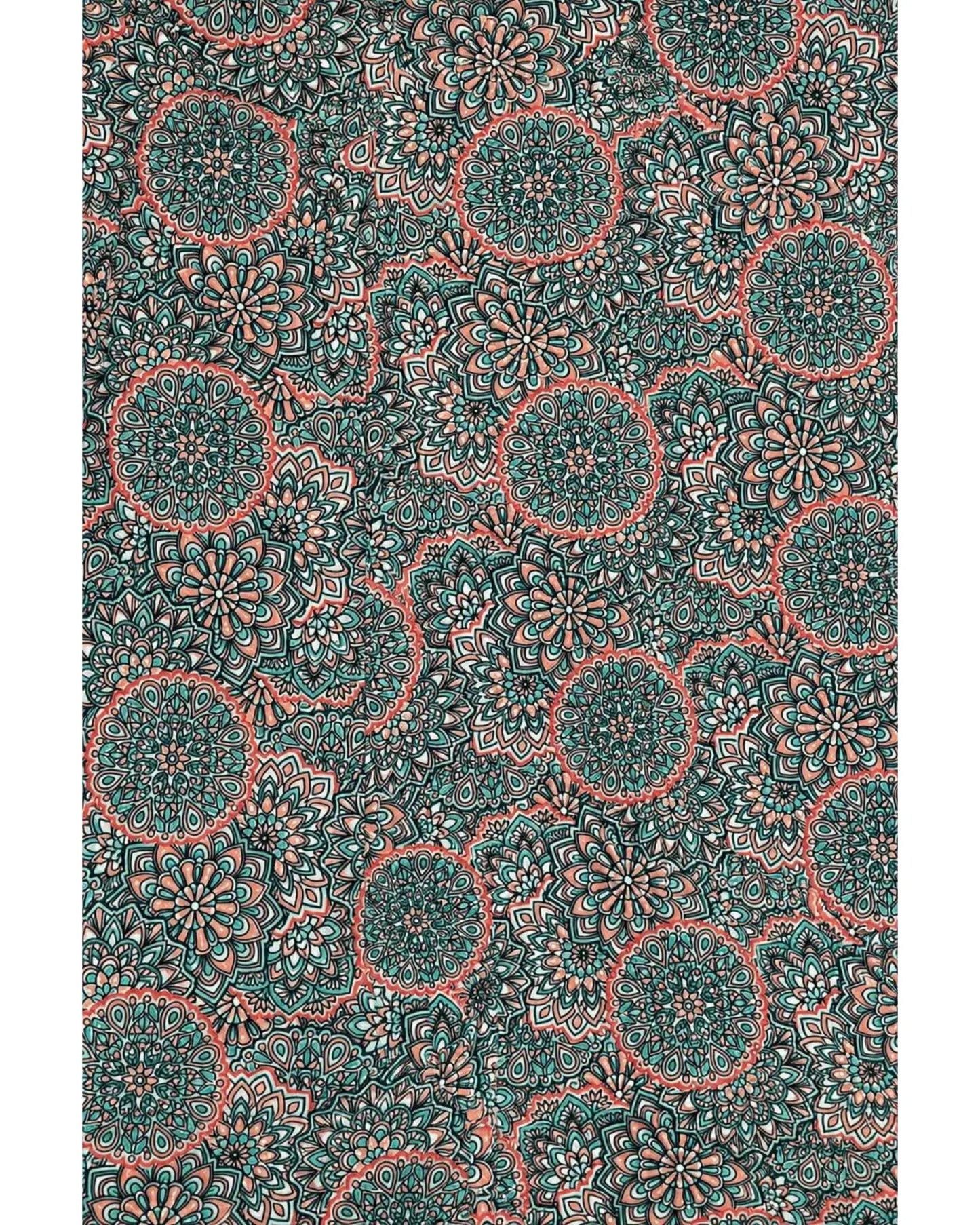 Tissu coton motifs