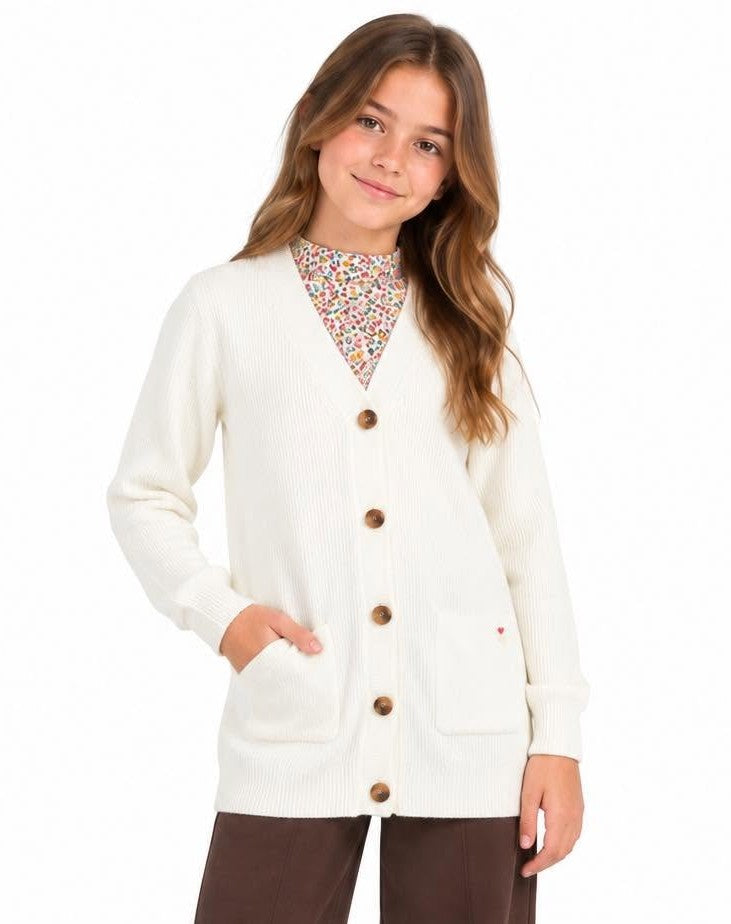 Cardigan blanc - MID