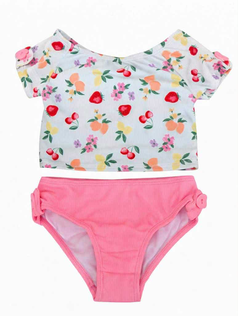 Maillot 2 pièces imprimé - Mandarine & Co.