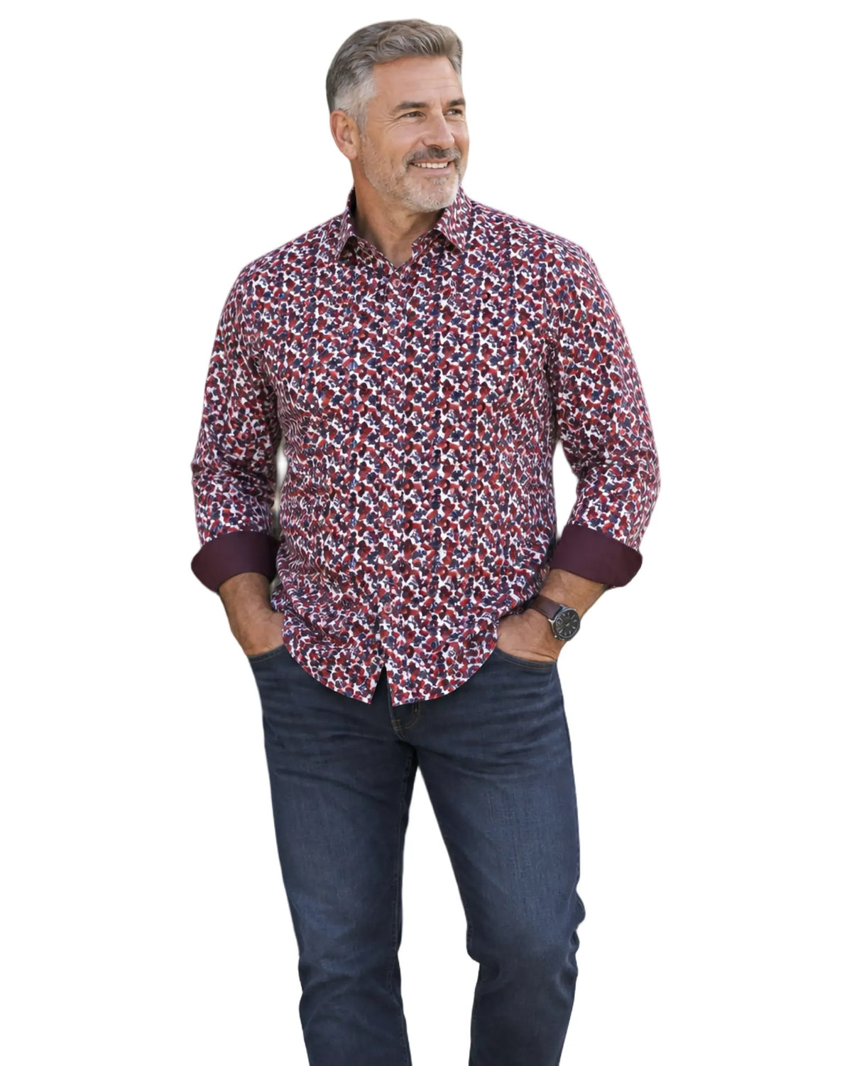 Chemise imprimé fleurs - Marco