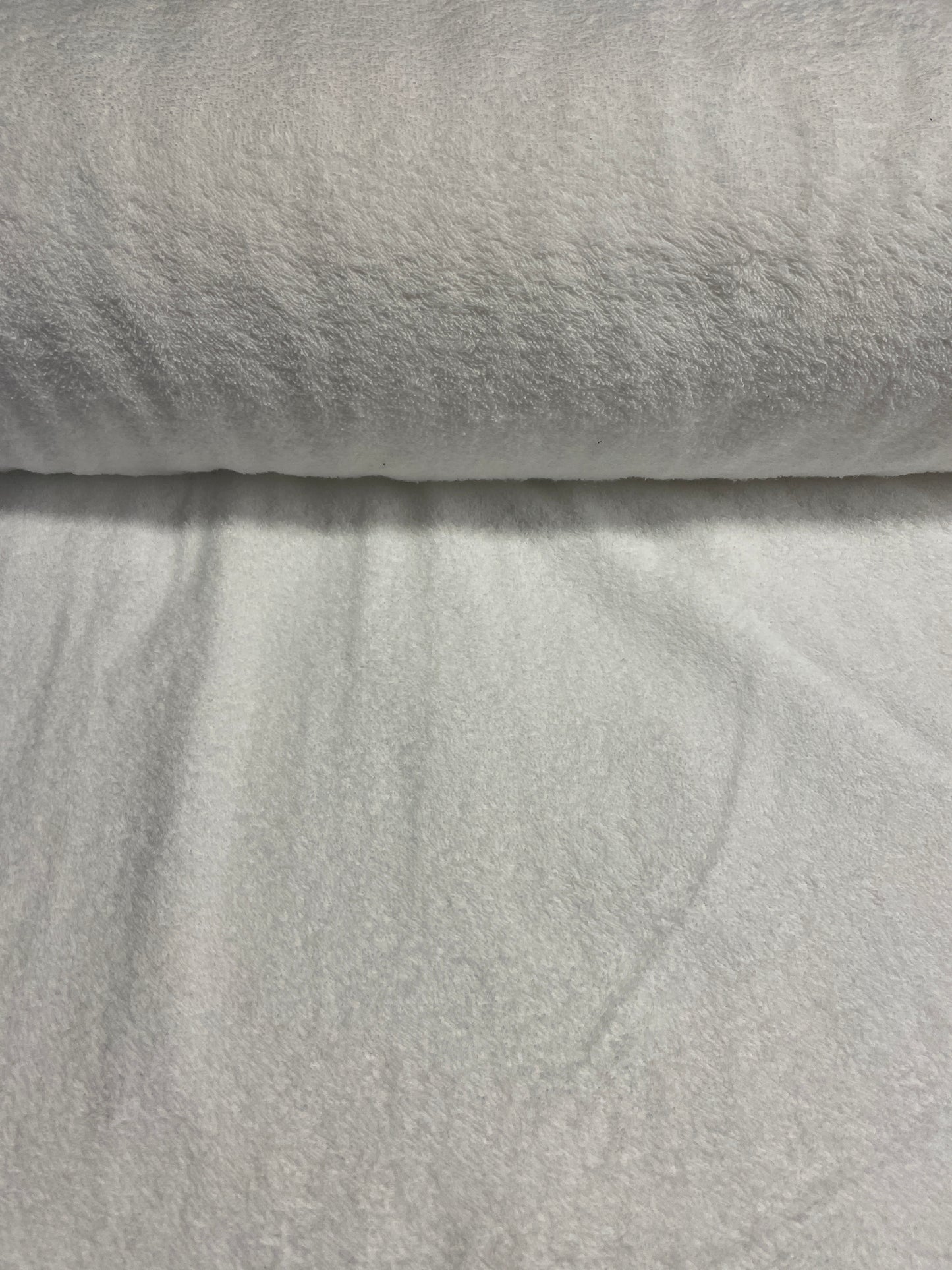 Tissu ratine blanc 360GSM