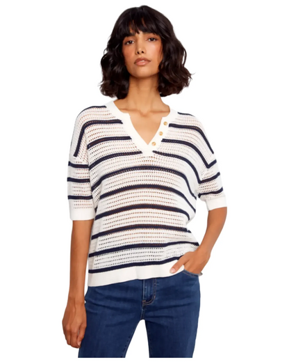 Chandail en tricot rayé - Charlie B