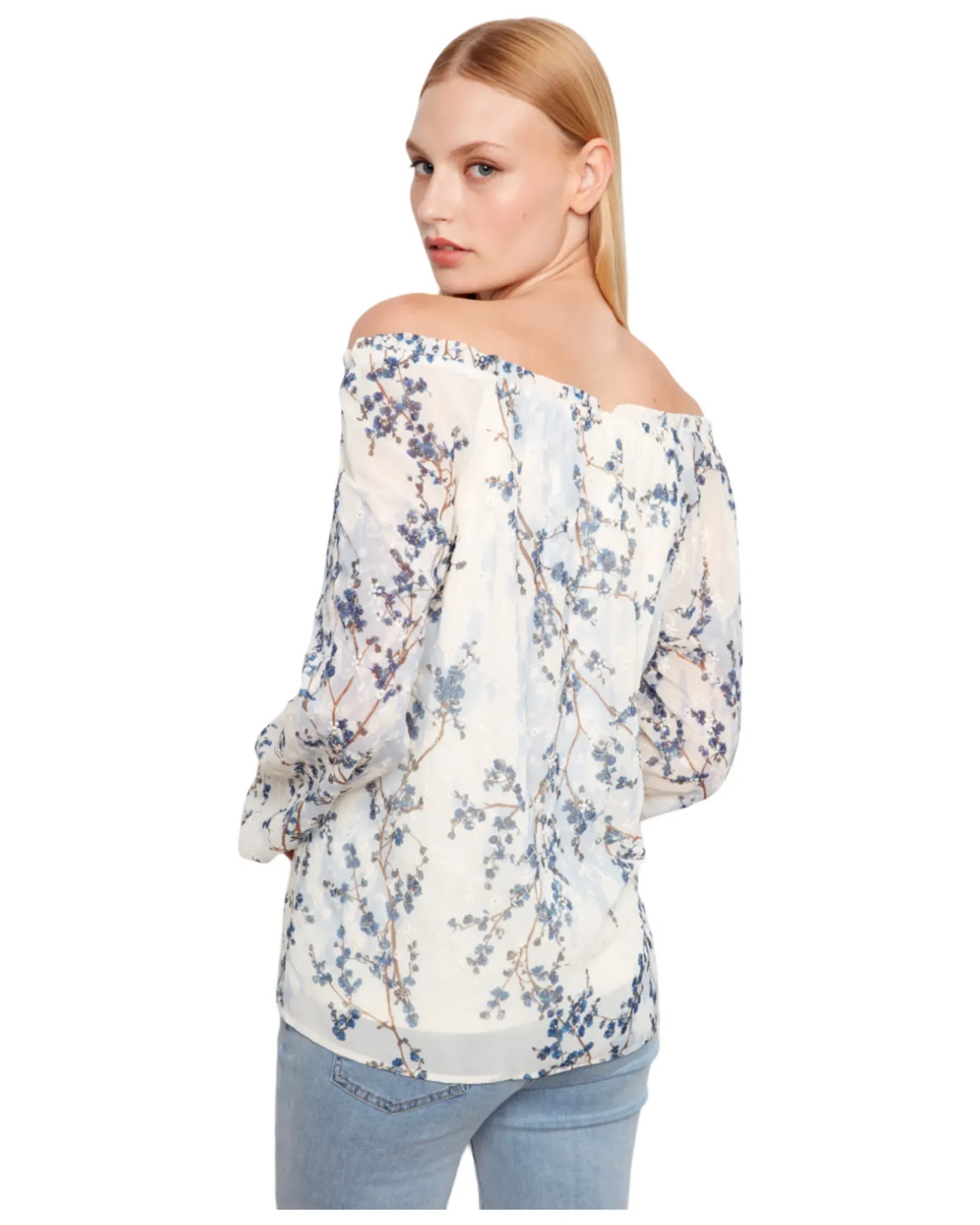 Chandail imprimé de fleurs - Charlie B