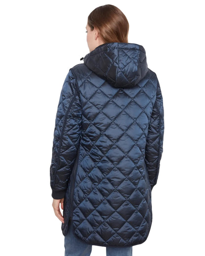 Manteau matelassé marine - Charlie B