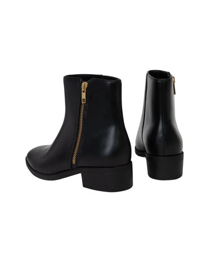 Bottes végétaliennes noires - MATT & NAT