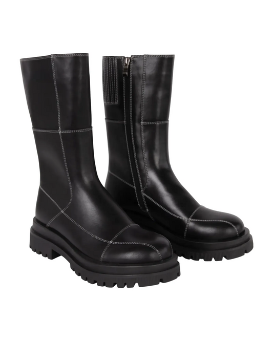 Bottes végétaliennes noires - MATT & NAT