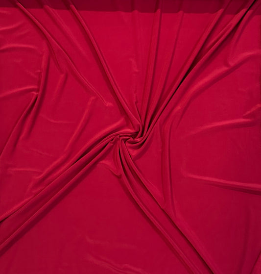 Tissu tricot rouge - Brazil Jersey Knit