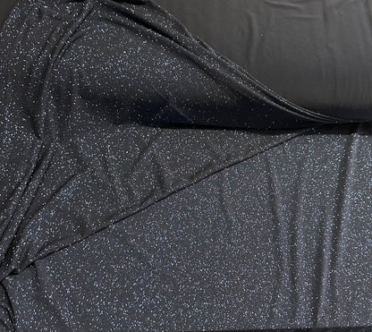 Tissu tricot noir - Spark Knit