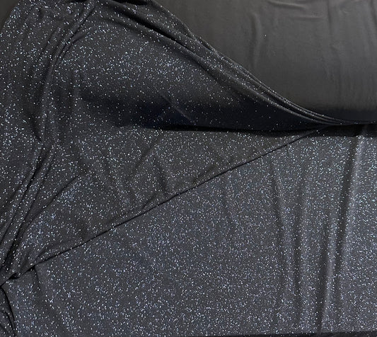 Tissu tricot noir - Spark Knit