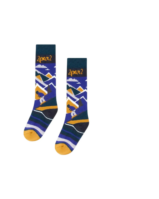 Chaussettes avec laine mérino - Deux par Deux