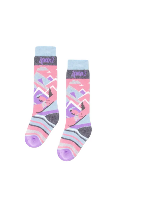 Chaussettes avec laine mérino - Deux par Deux