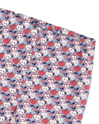 Legging imprimé de pommes - Deux par Deux