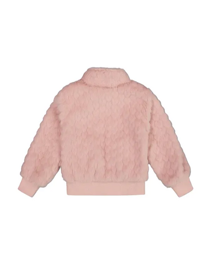 Veste en fausse fourrure rose - Deux par Deux