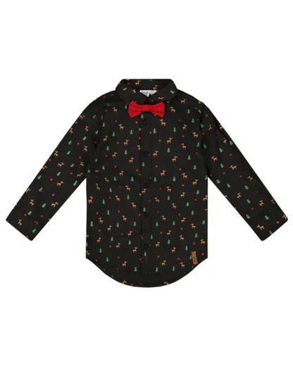 Chemise avec nœud papillon - Deux par Deux