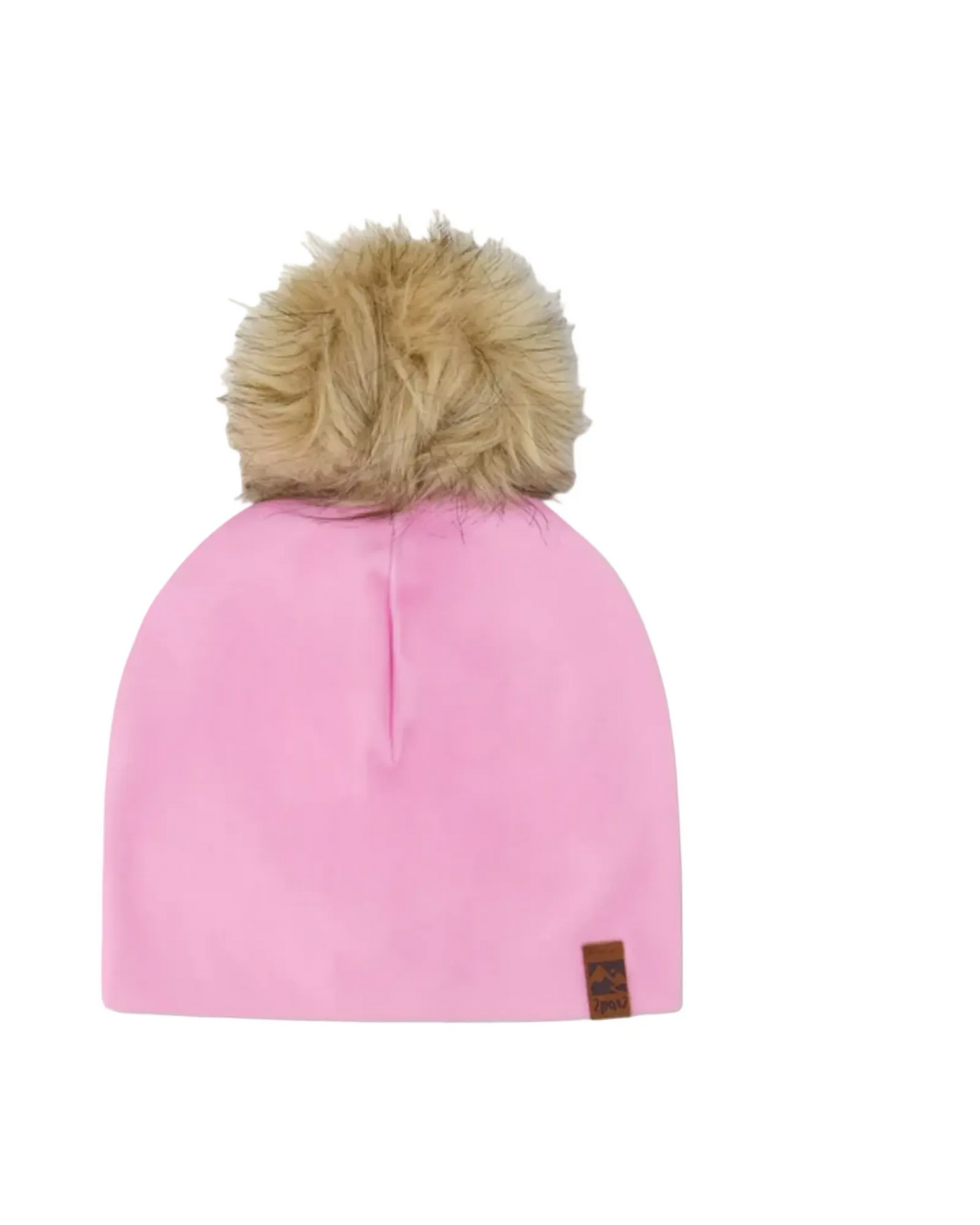 Tuque mi-saison rose - Deux par Deux