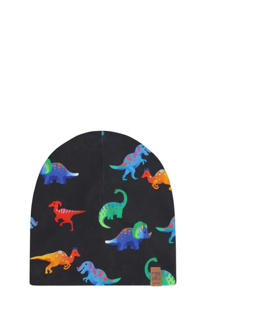 Tuque mi-saison imprimé dinosaures - Deux par Deux