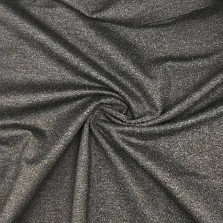 Tissu à vêtement Yoga gris charcoal