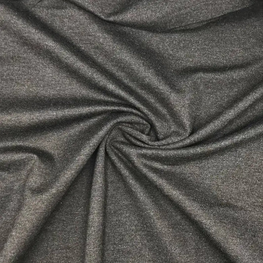 Tissu à vêtement Yoga gris charcoal