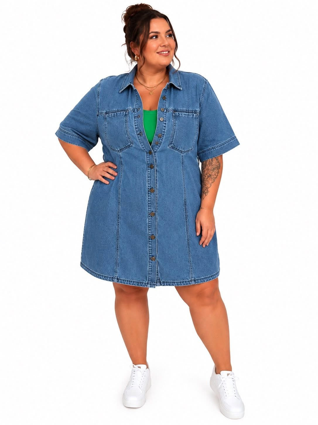 Robe en jeans - Kaffe Curve