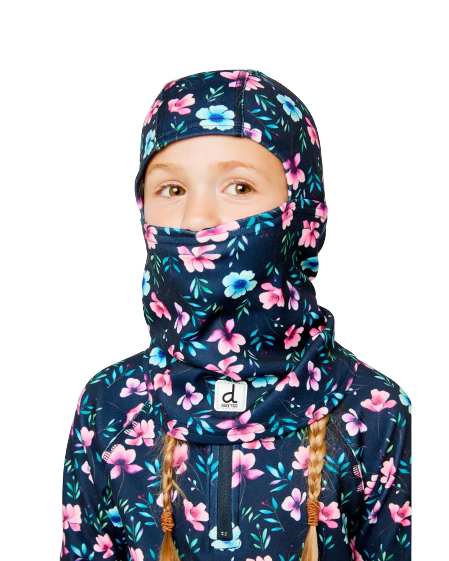 Passe-montagne fleuri - Deux par Deux