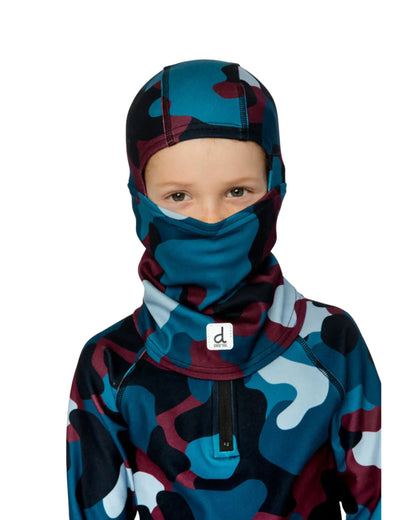 Passe-montagne imprimé camouflage - Deux par Deux