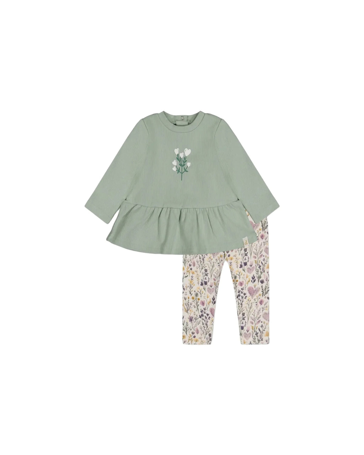 Ensemble 2 pièces fleuri - Deux par Deux