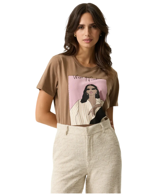 Chandail brun - GARCIA