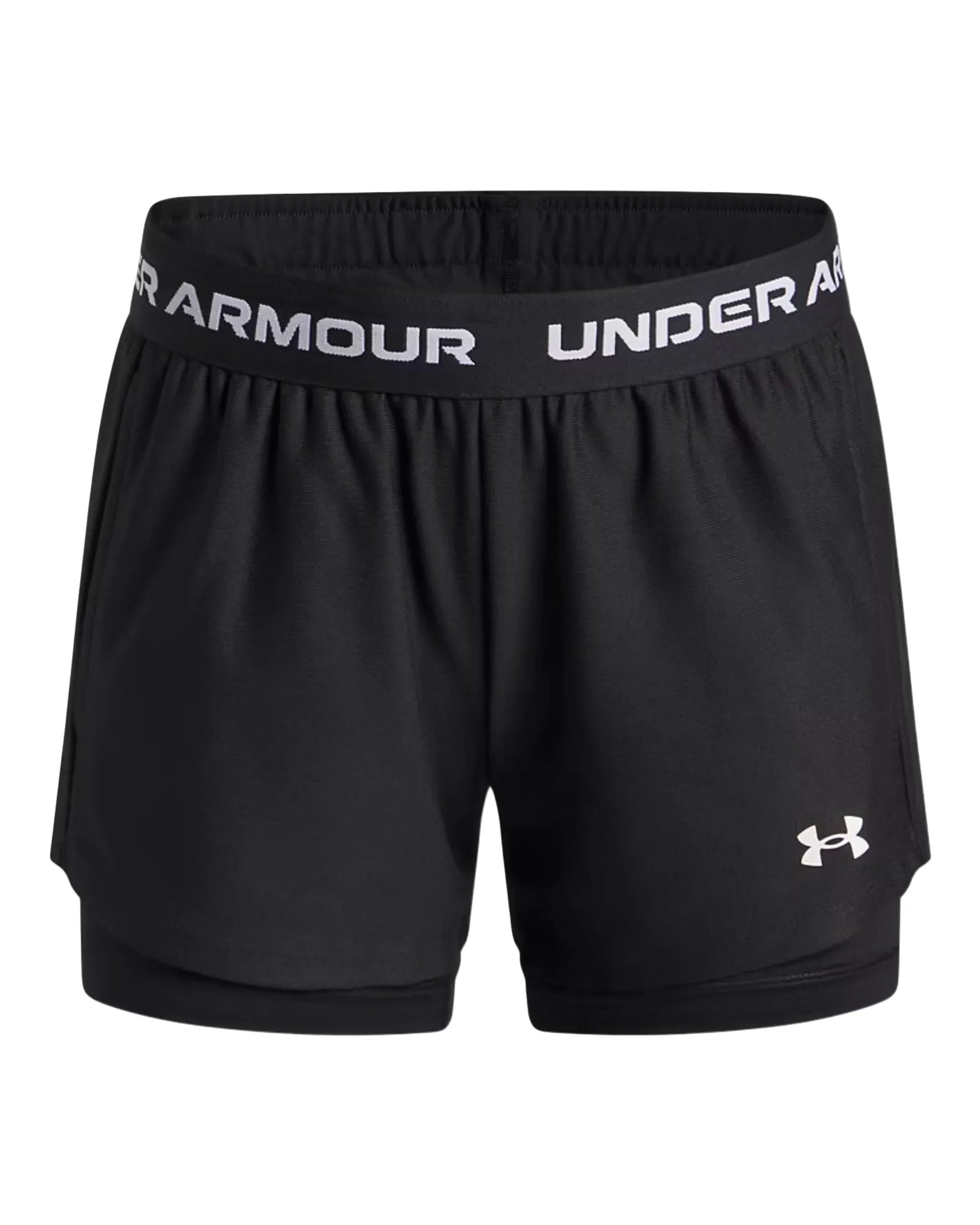 Short noir 2 en 1 - Under Armour