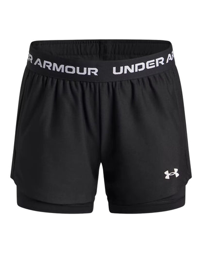Short noir 2 en 1 - Under Armour