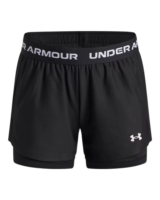 Short noir 2 en 1 - Under Armour