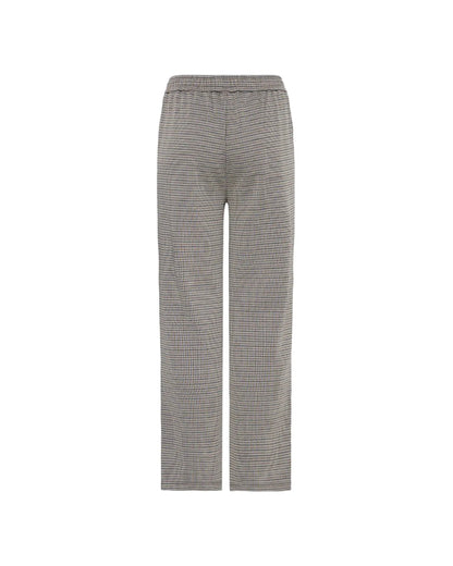 Pantalon à motif pied-de-poule - Fransa