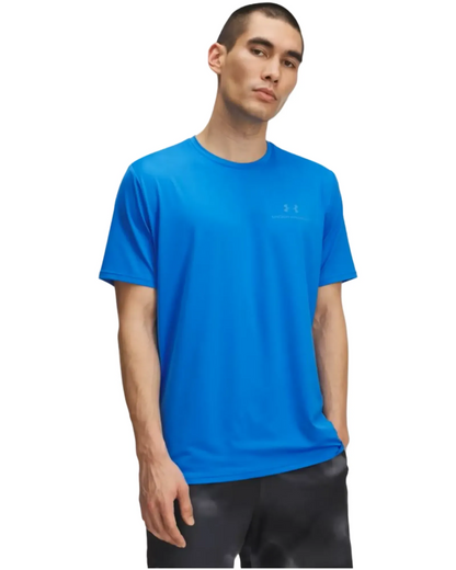 T-shirt bleu  RUSH™ - Under Armour