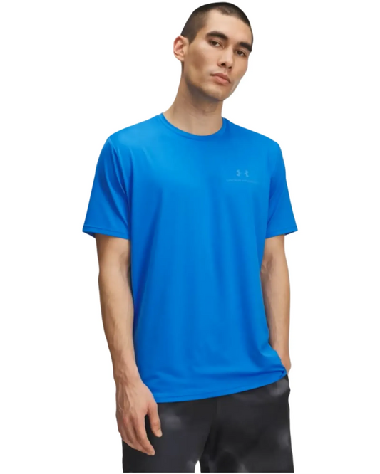 T-shirt bleu  RUSH™ - Under Armour