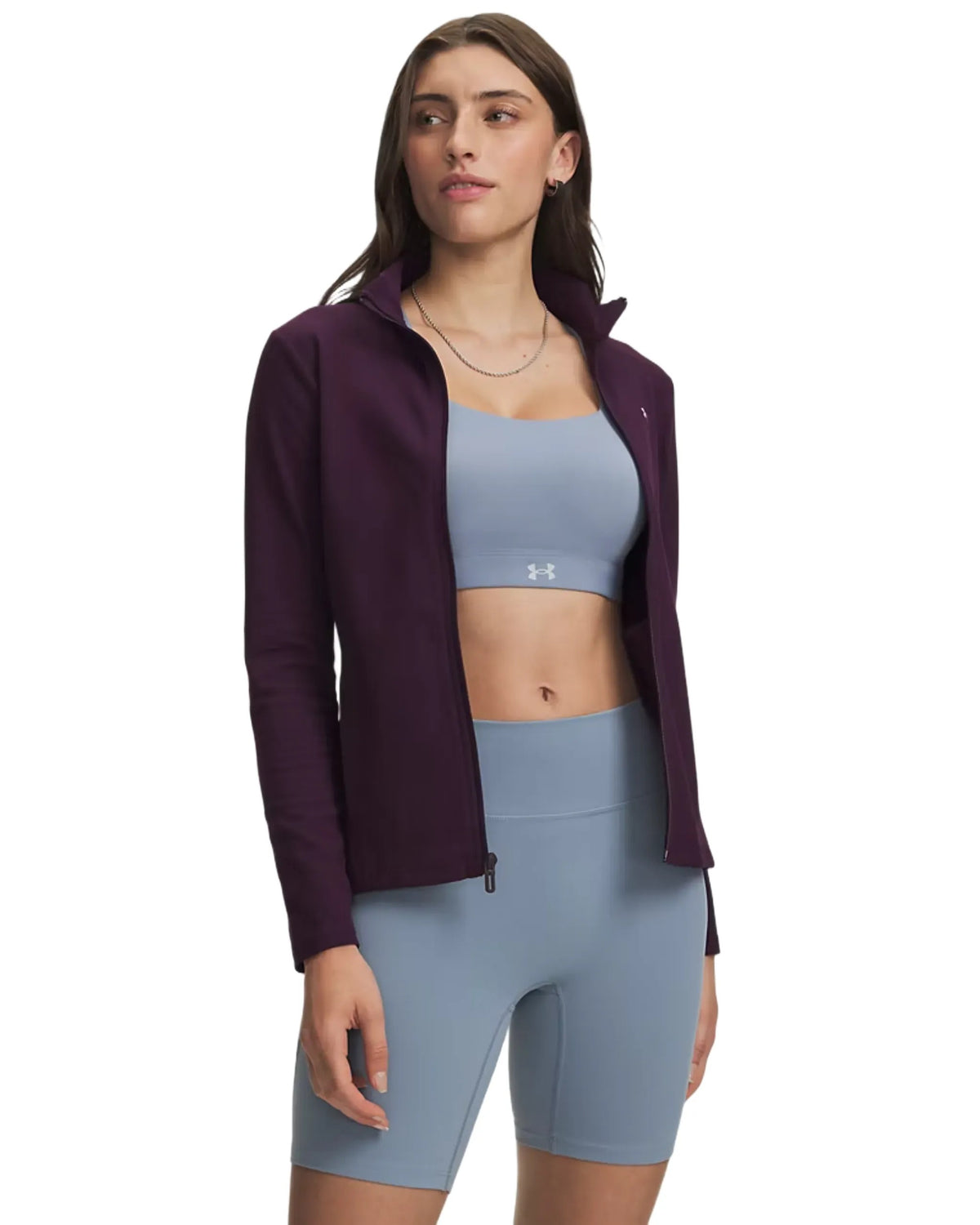 Chandail zippé violet - Under Armour