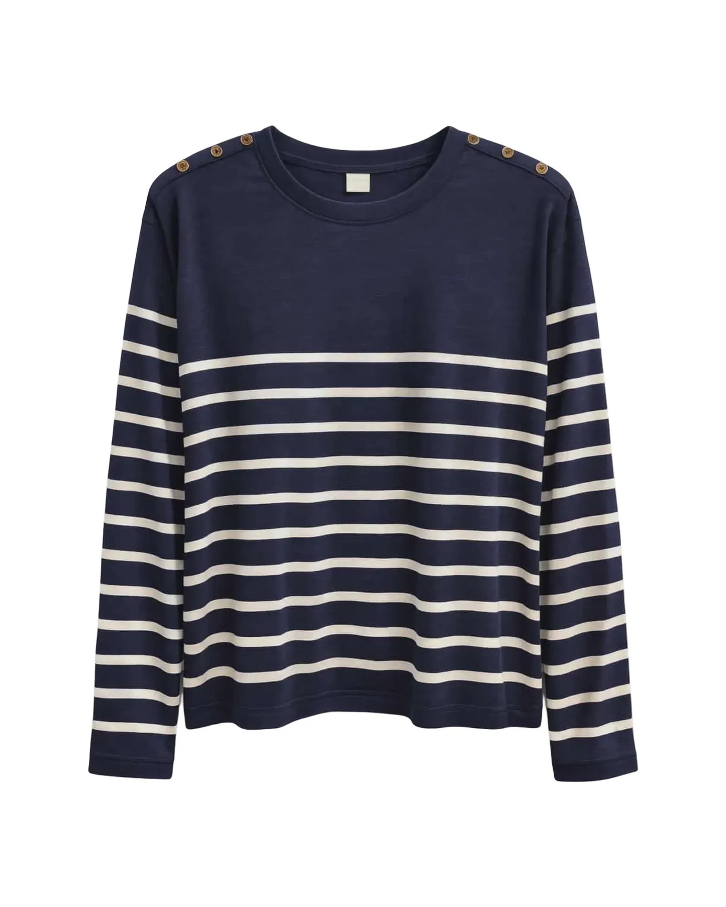 Chandail rayé marine - MOSAIIC