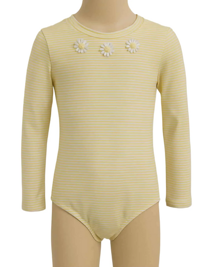 Maillot une pièce jaune - Mandarine & Co.