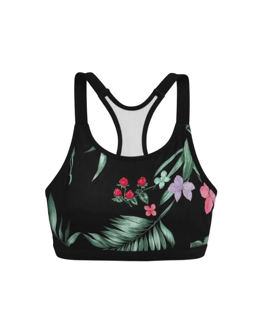 Haut de maillot fleuri - Mandarine & Co.