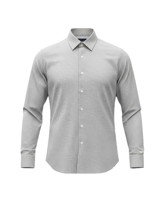 Chemise blanche à motifs - Marco