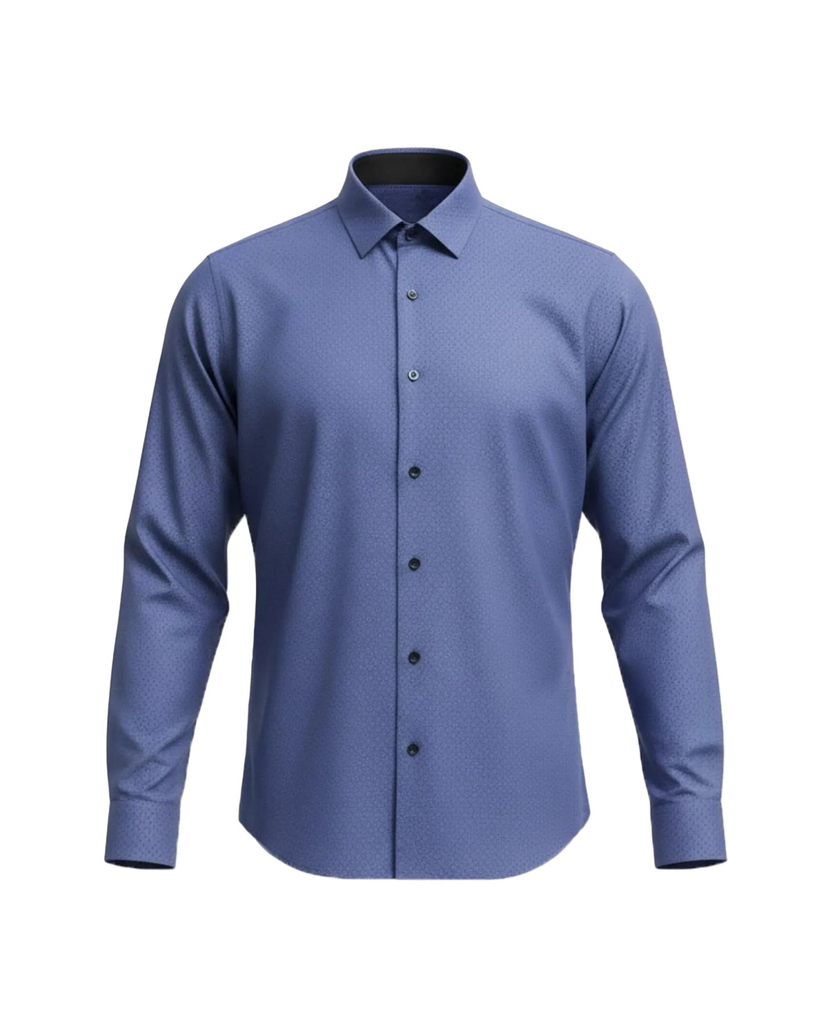 Chemise bleue à motifs - Marco