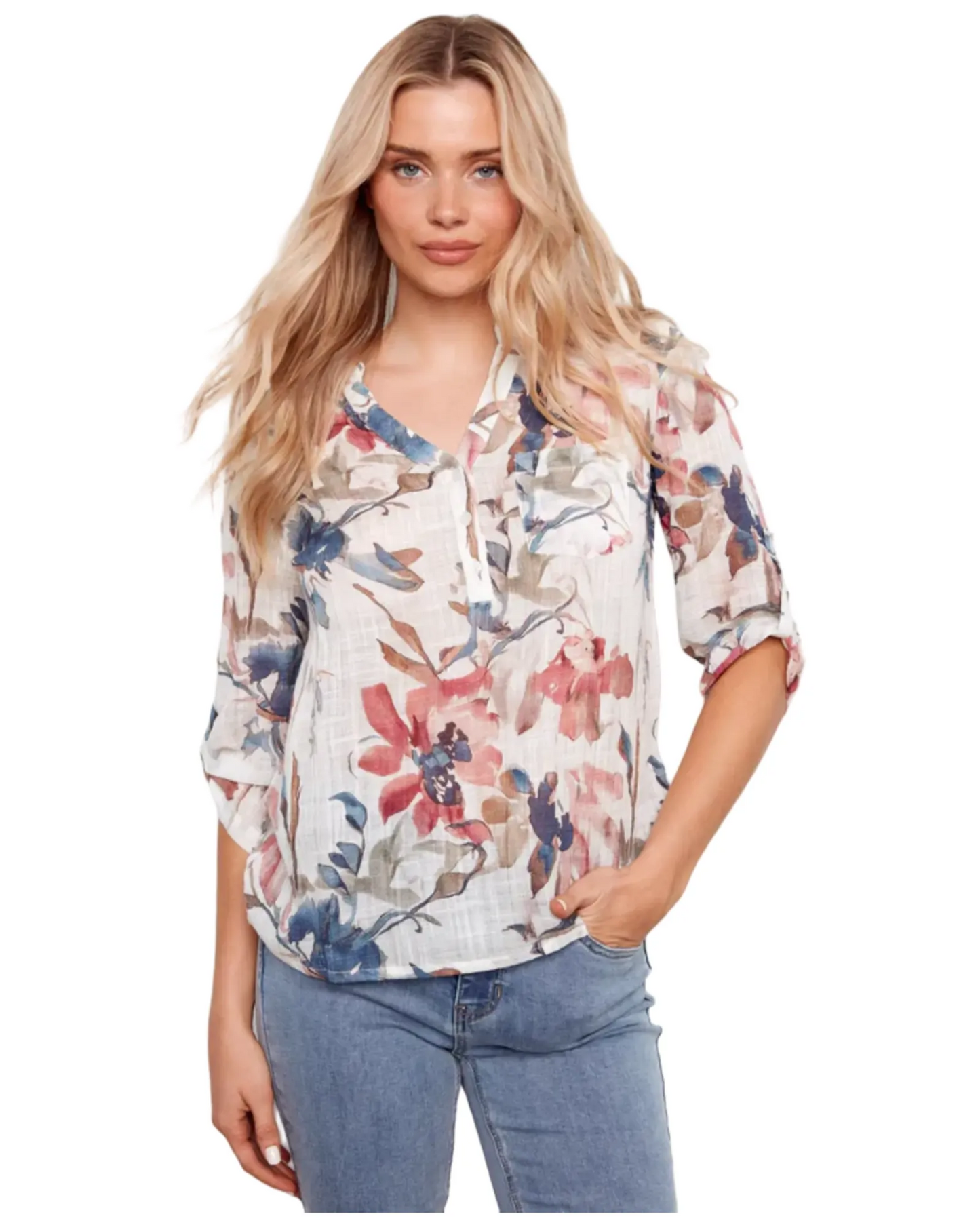 Blouse imprimé fleurie - Charlie B