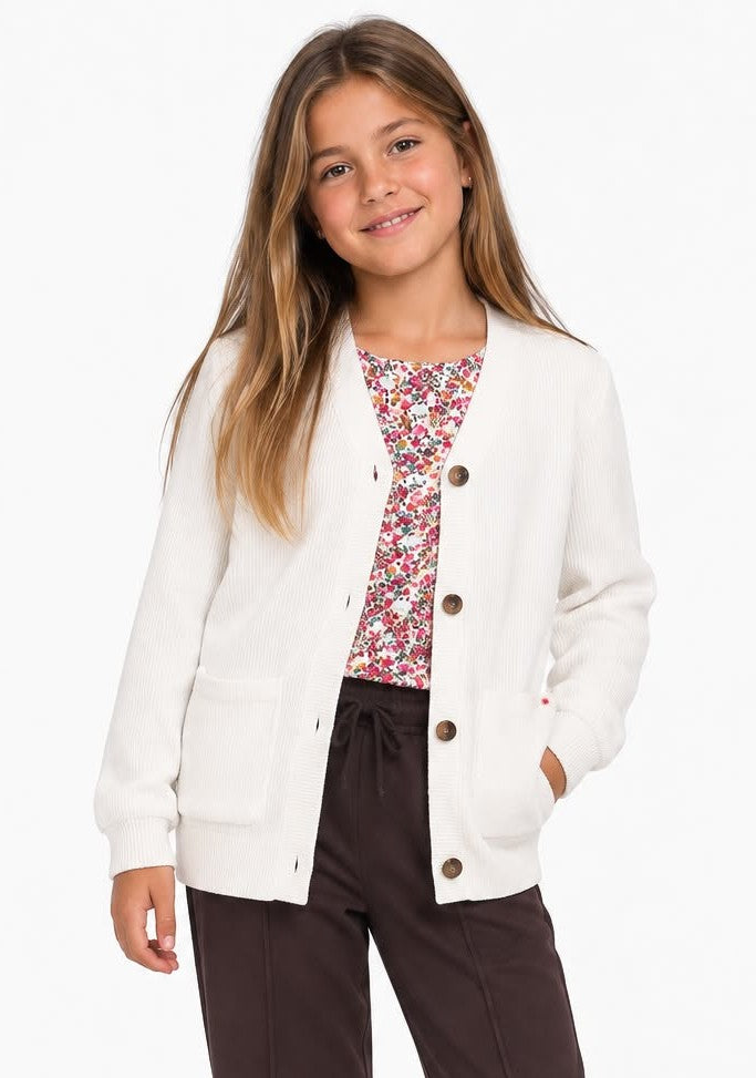 Cardigan blanc - MID