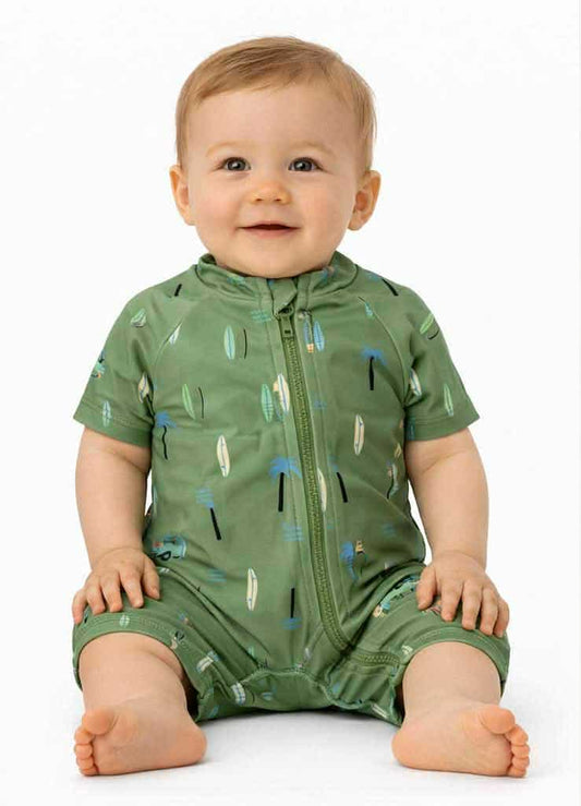 Maillot une pièce vert - Northcoast