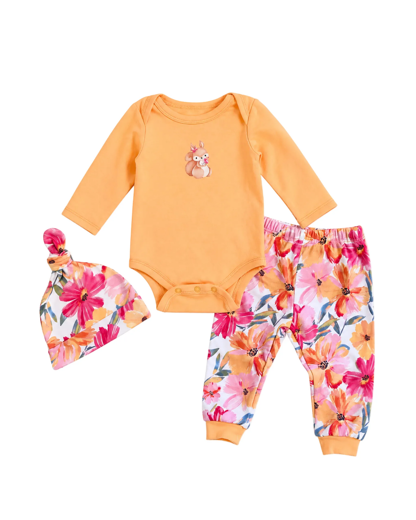 Ensemble 3 pièces orange - MID