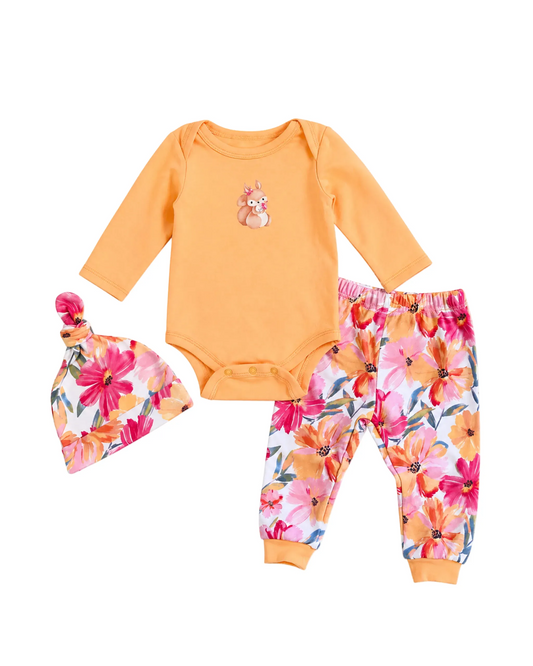 Ensemble 3 pièces orange - MID